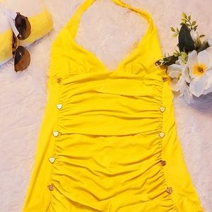 Miss Devine Hearts Halter Pinup swimsuit